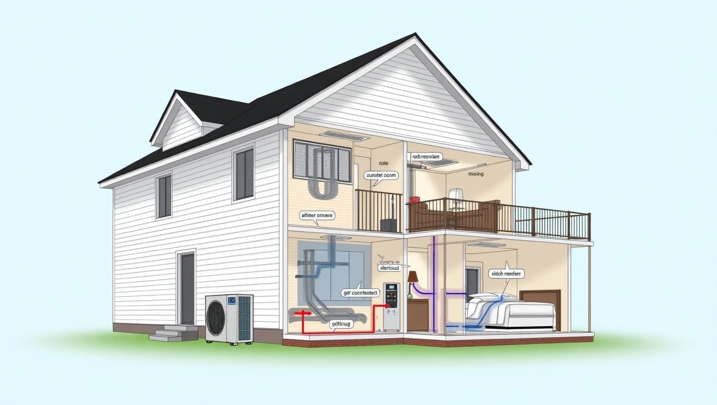  central AC installation