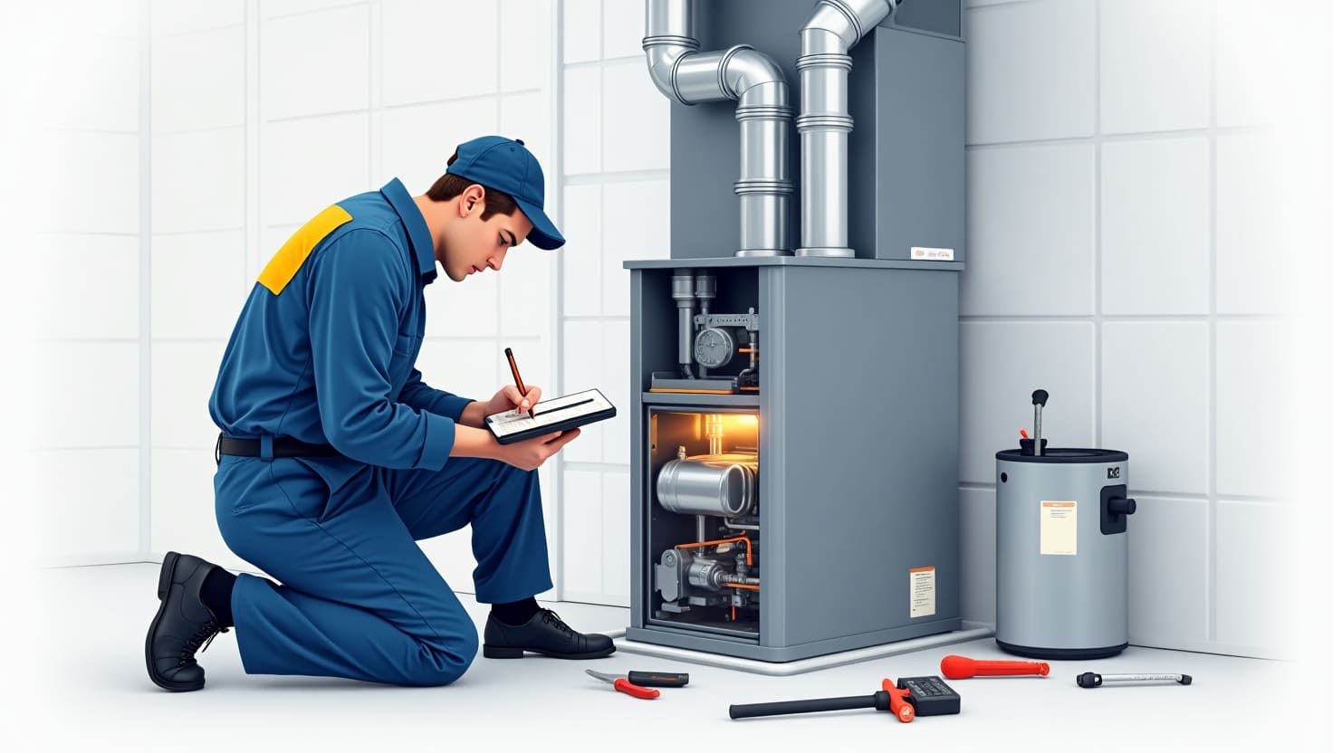 gas furnace service